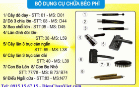 Thông báo tăng giá dụng cụ Diện Chẩn từ 26/03/2024