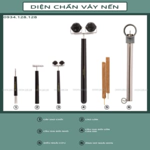 Bộ dụng cụ Diện Chẩn vảy nến & các chứng ngoài da