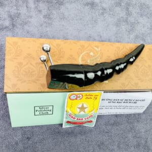 Công chân vuông bạc Bách Chi – 12 li – Khai thông cột sống, vai gáy, cạo gió, giải hàn.